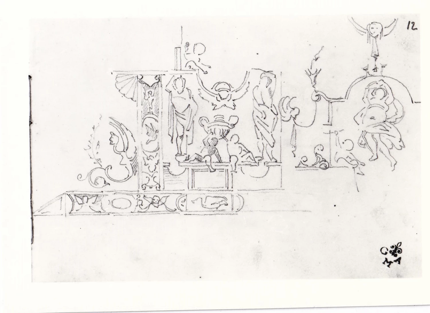 Studio di grottesche - Gallerie degli Uffizi, Firenze